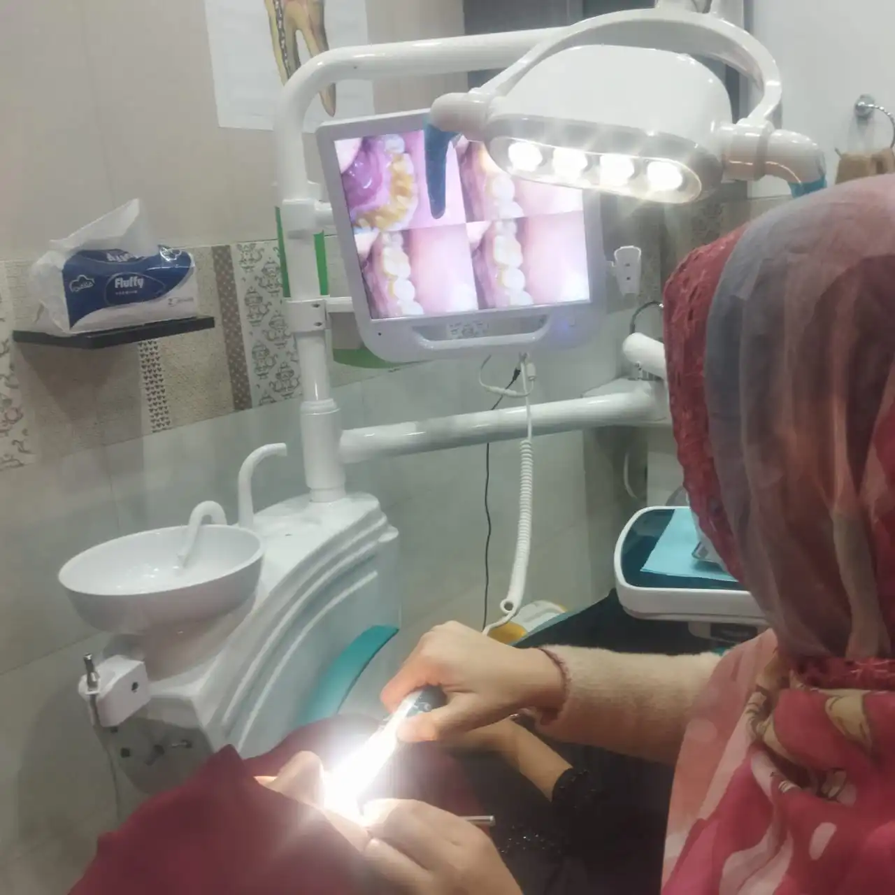Dr. Salma Dental Clinic modern treatment room Rawalpindi